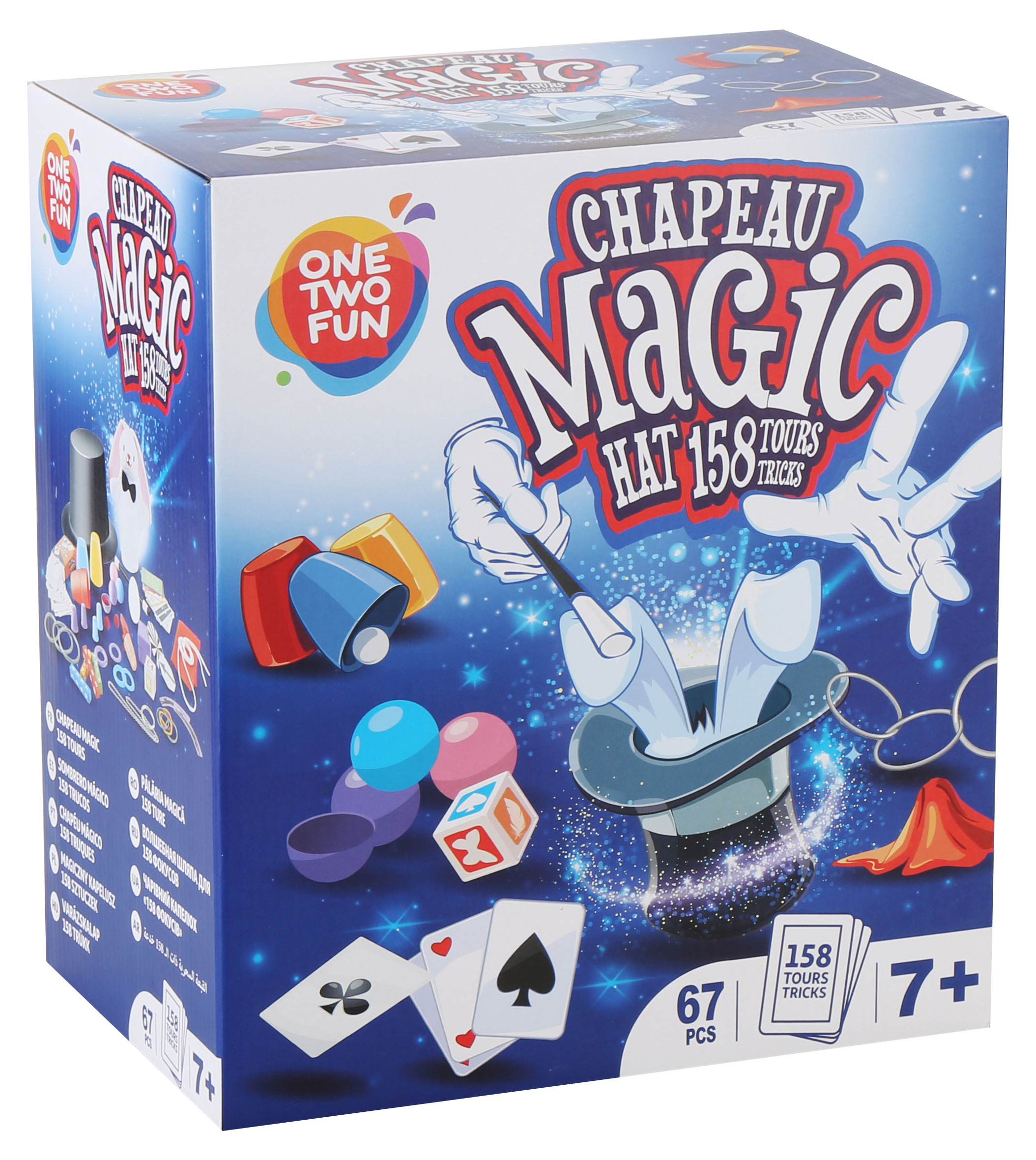 Изображение товара Набор игровой ONE TWO FUN Волшебная шляпа с фокусами