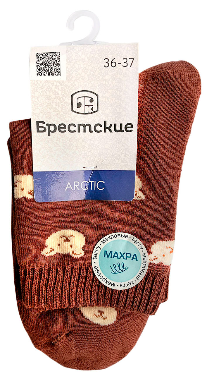 Изображение товара Носки женские «Брестские» Arctic коричневые, р 23