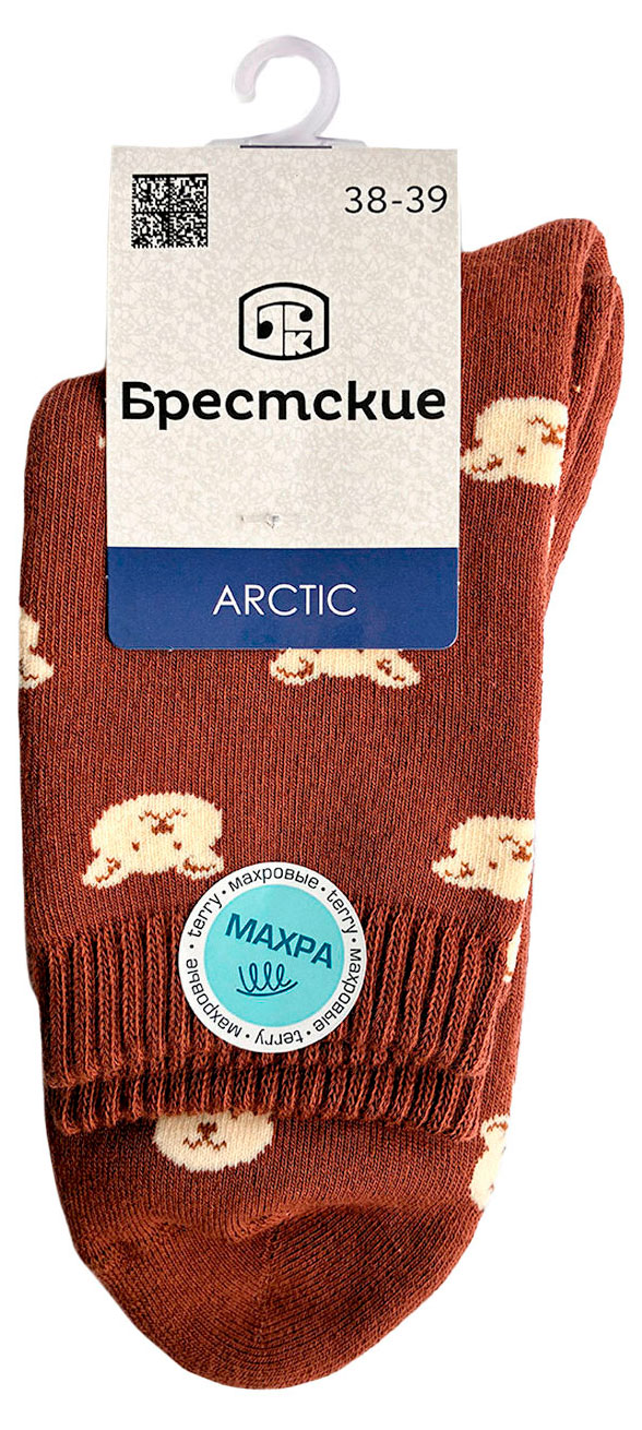Изображение товара Носки женские «Брестские» Arctic коричневые, р 25