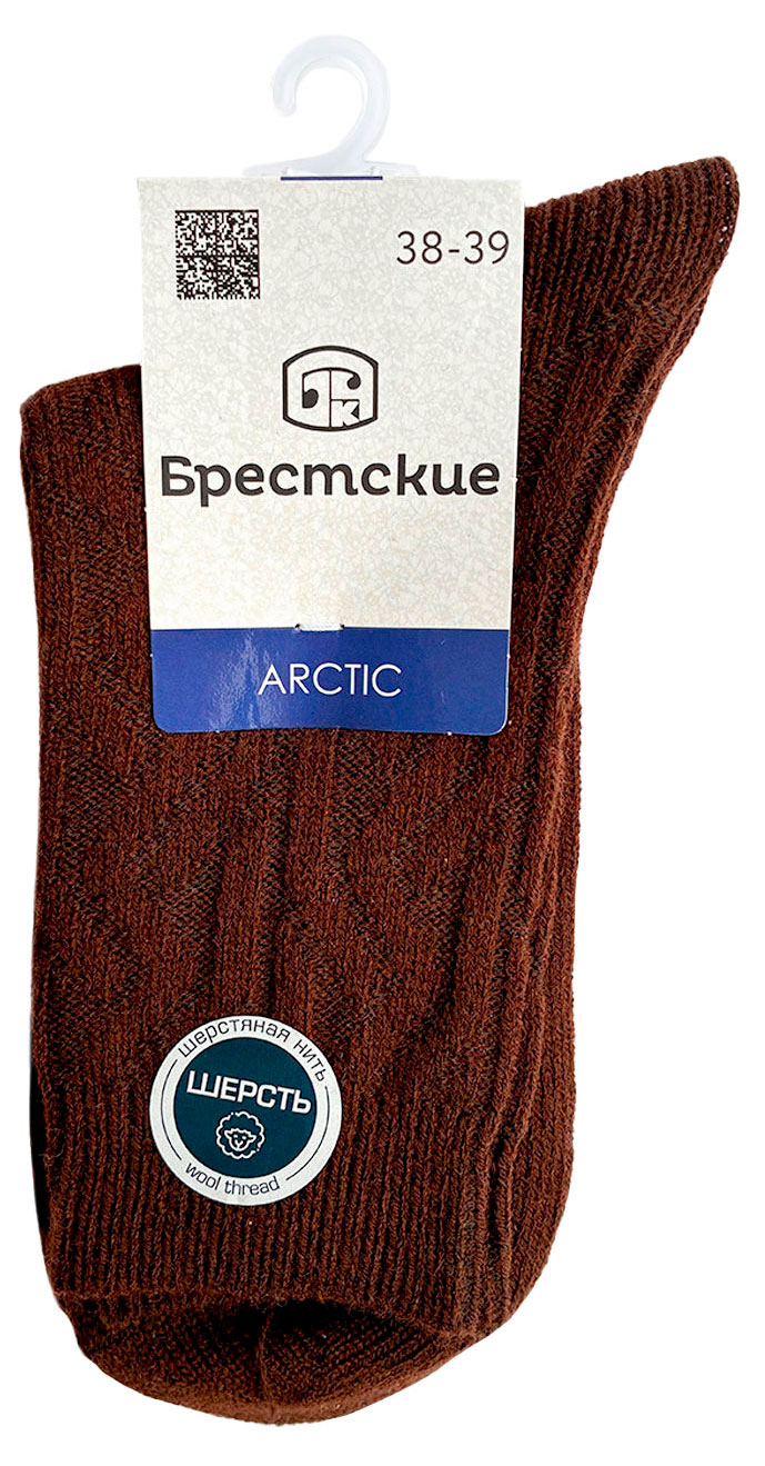 Изображение товара Носки женские «Брестские» Arctic темно-коричневые, р 25