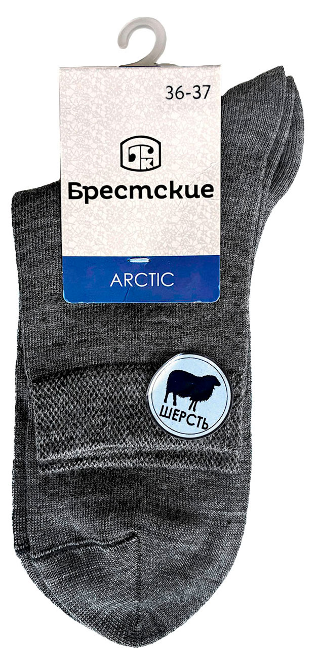 Изображение товара Носки женские «Брестские» Arctic темно-серые, р 23