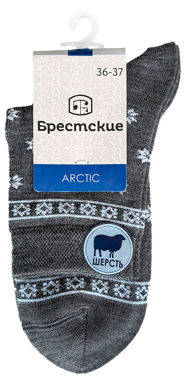 Изображение товара Носки женские «Брестские» Arctic темно-серые, р 23