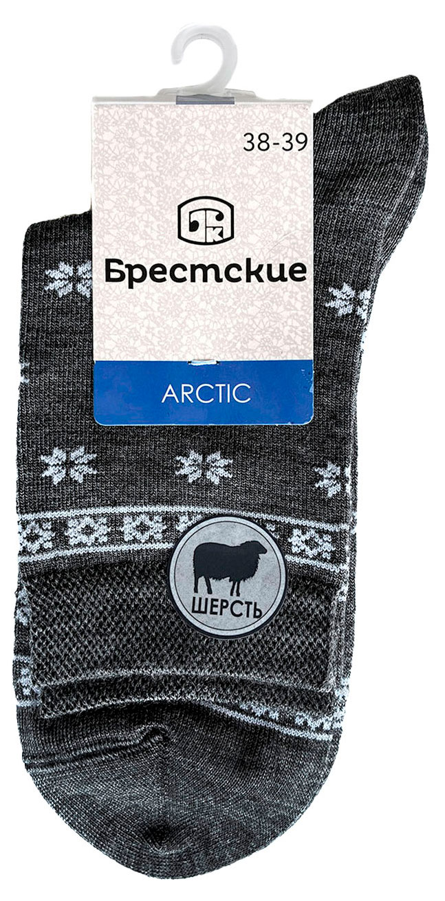 Изображение товара Носки женские «Брестские» Arctic темно-серые, р 25