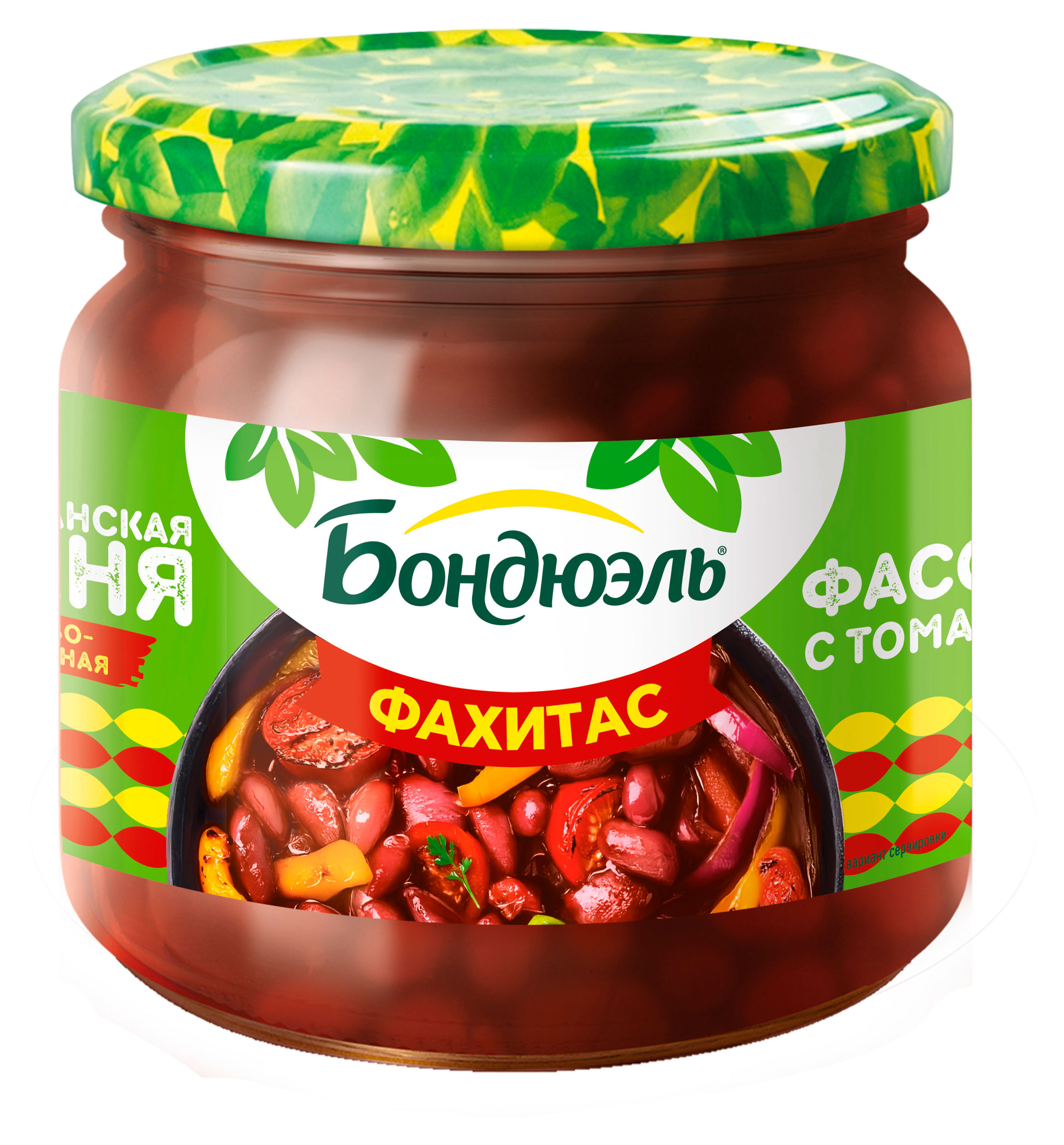 Изображение товара Фасоль красная «Бондюэль» в соусе с томатами Фахитас, 360 г