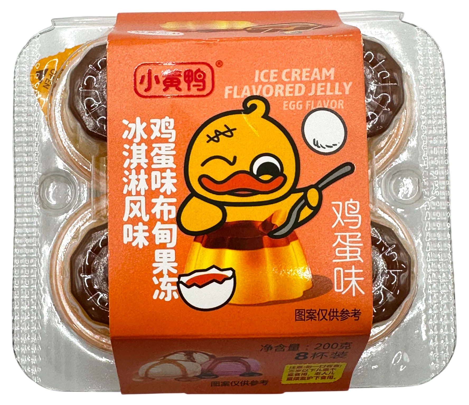 Изображение товара Желе пудинговое Little Yellow Duck с яичным вкусом Китай, 200 г