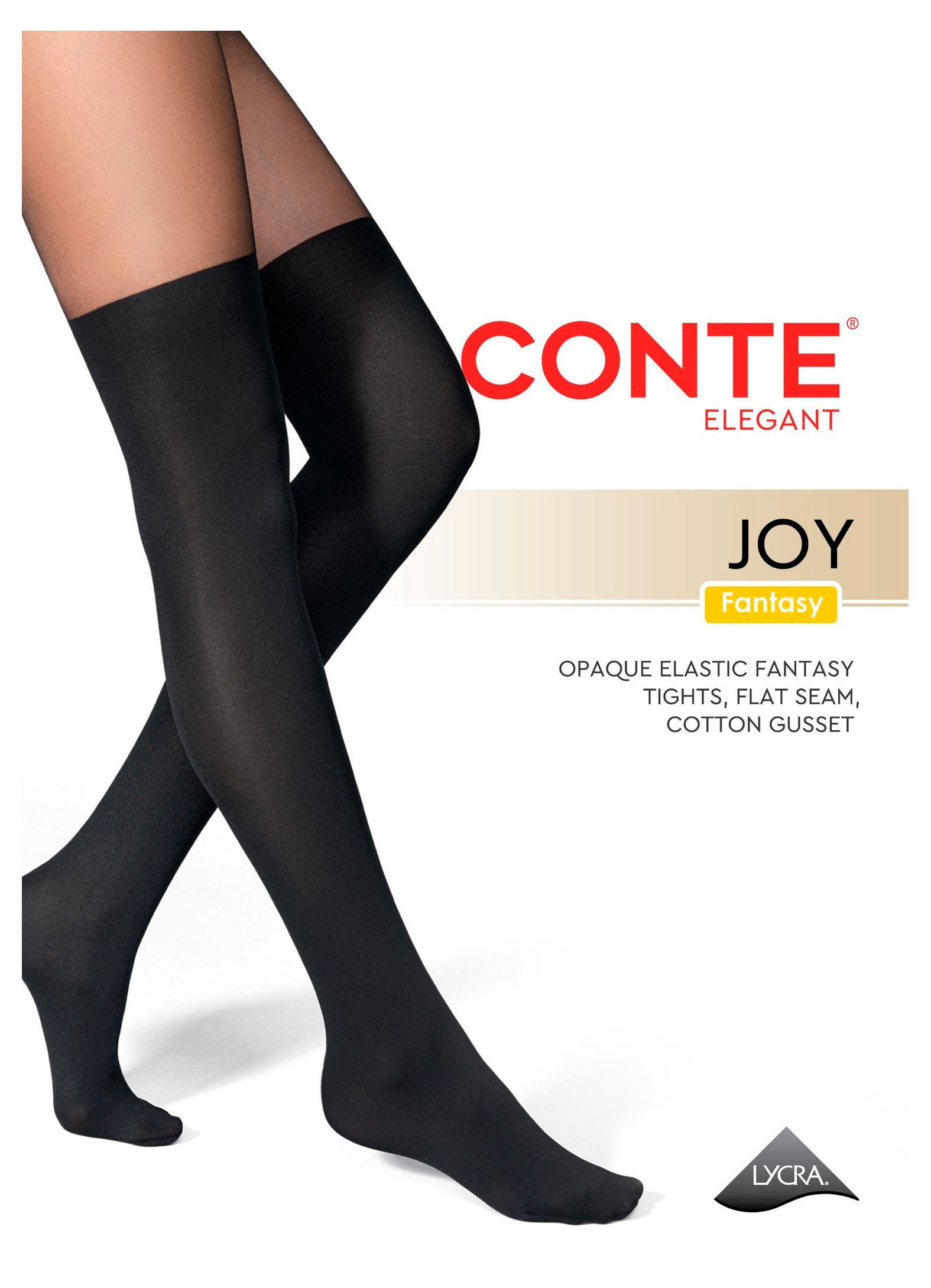 Изображение товара Колготки Conte Elegant Fantasy Joy черные, р. 4