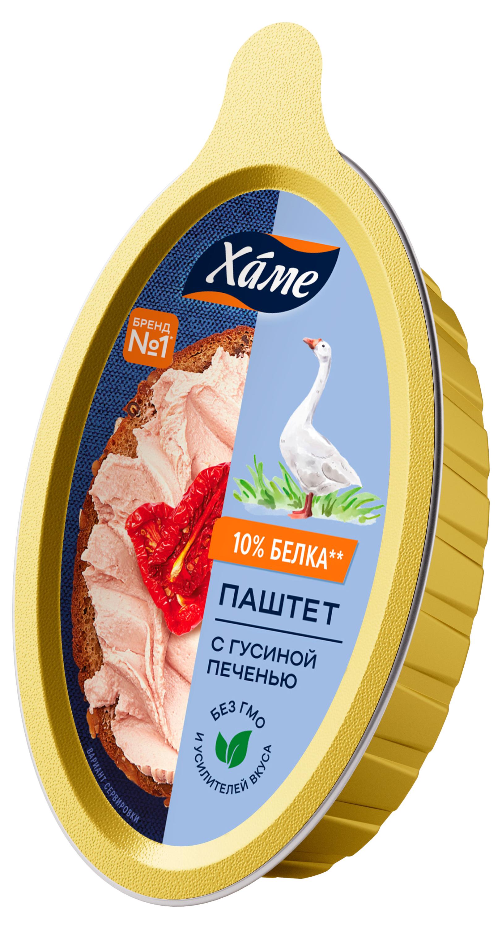 Изображение товара Паштет Hame с гусиной печенью, 105 г
