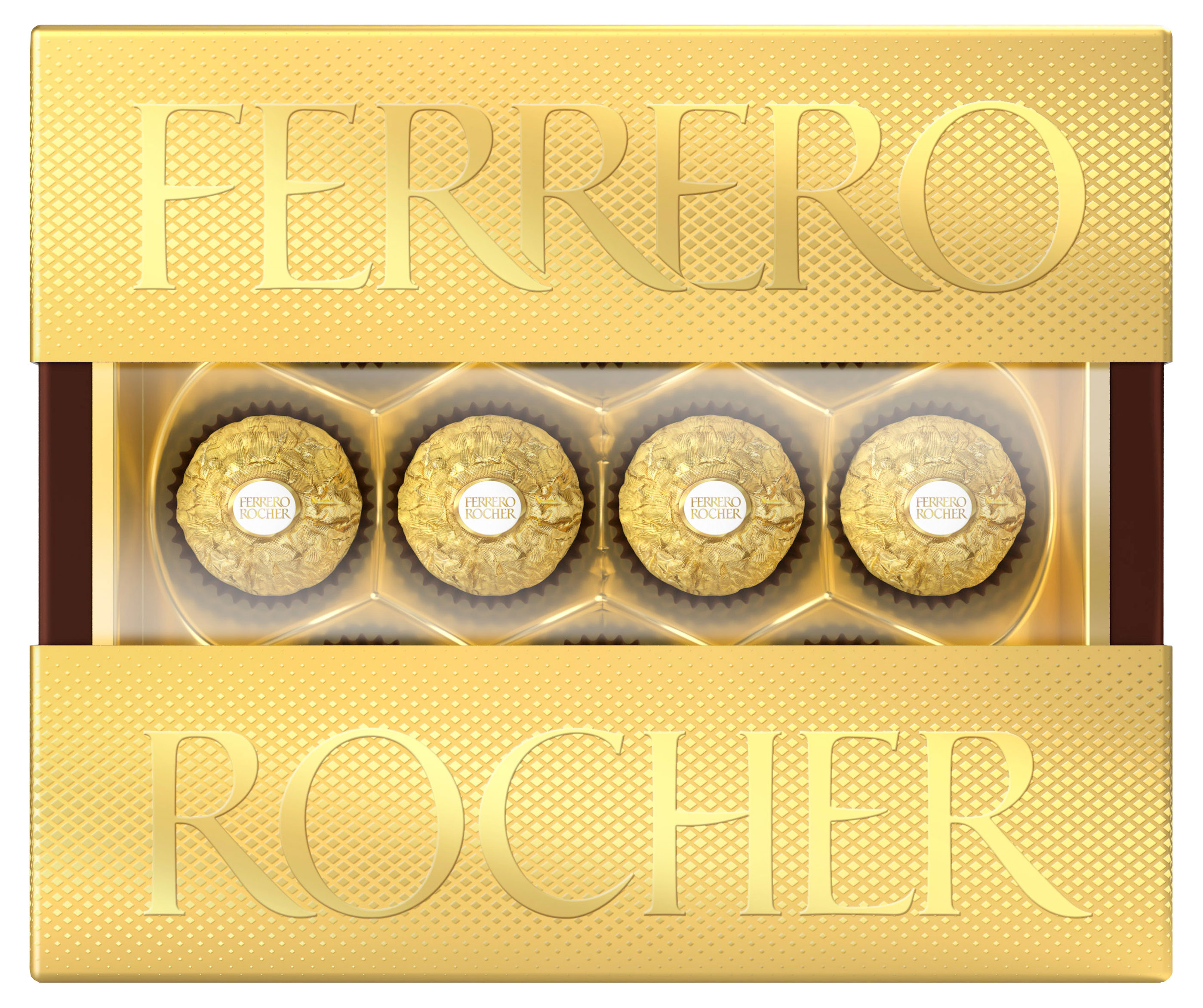 Изображение товара Конфеты FERRERO Rocher из молочного шоколада с начинкой из крема и лесного ореха Китай, 125 г