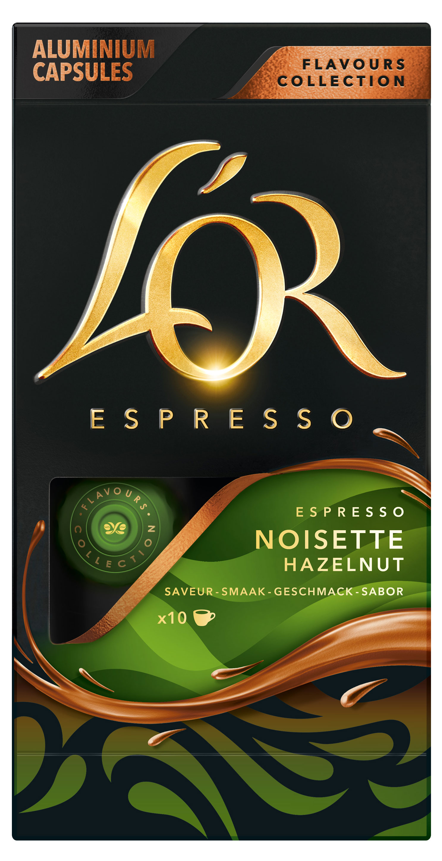 Изображение товара Кофе в капсулах L'OR Hazelnut Франция, 10 шт