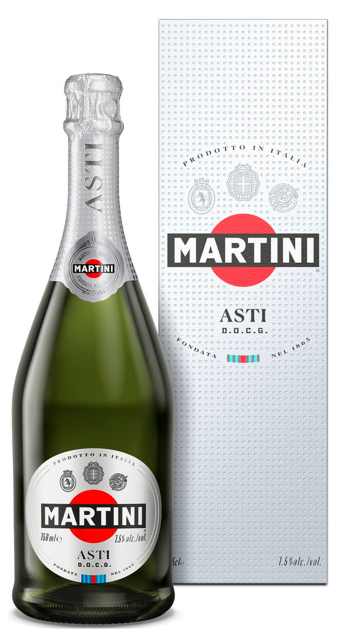 Изображение товара Игристое вино Martini Asti белое сладкое Италия, 0,75 л