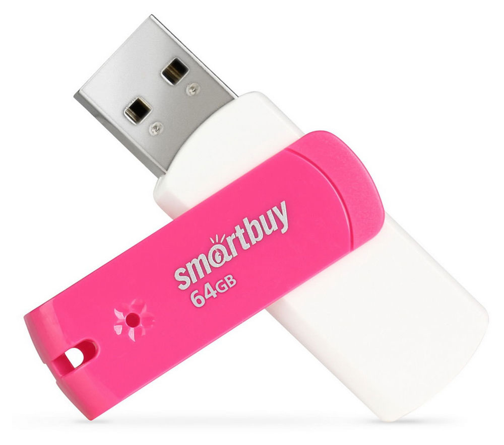 

Флеш-накопитель SmartBuy Diamond 64GB pink