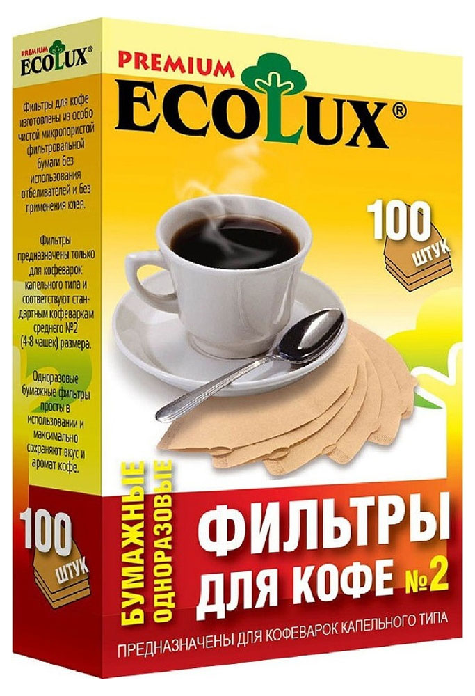 

Фильтр для кофеварок Ecolux 2