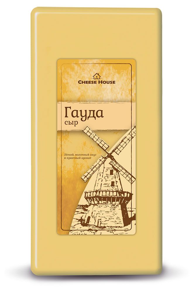 

Сыр полутвердый Cheese Hause Гауда 20% БЗМЖ, вес