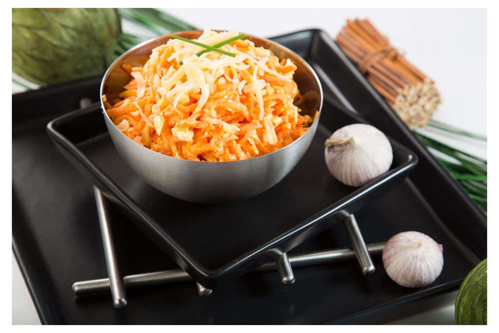 

Салат АШАН Морковный с чесноком и сыром, вес
