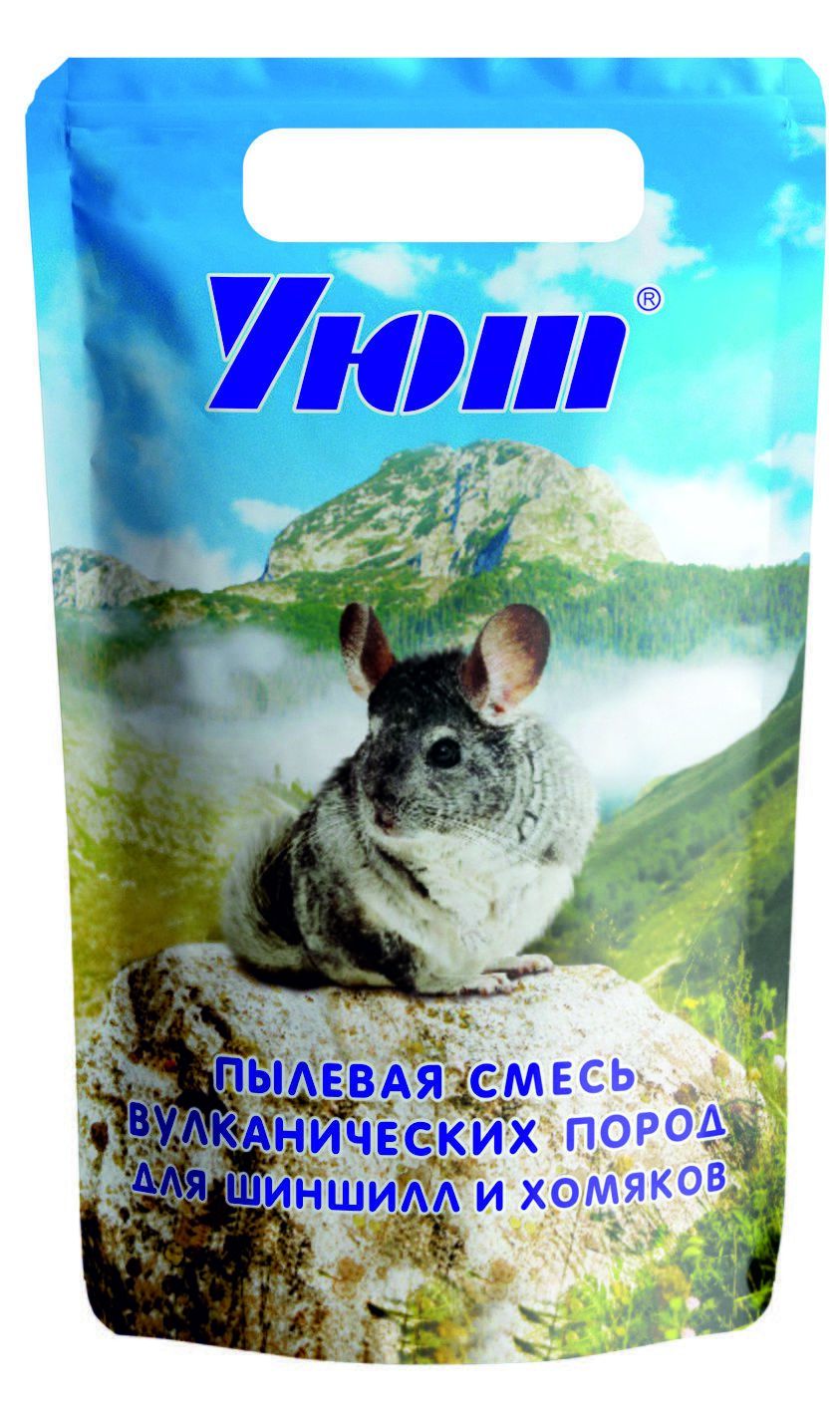 

Пылевая смесь для шиншилл Уют из вулканических пород, 1,32 л