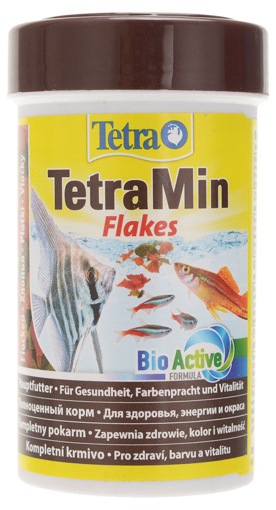 

Корм для всех видов тропических рыб Tetra TetraMin хлопья, 100 мл