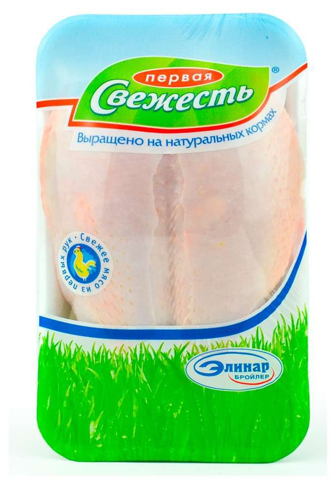

Грудка куриная Первая свежесть целая охлажденная (0,6 - 0,9 кг), 1 упаковка ~ 0,7 кг