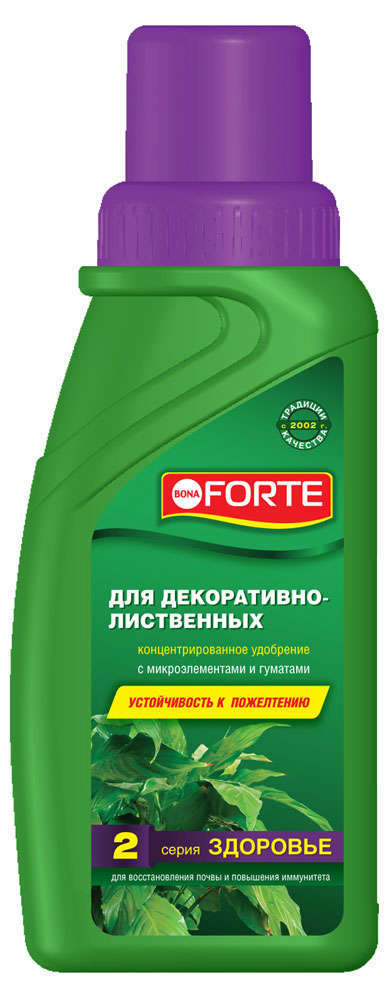 

Удобрение для декоративно-лиственных растений Bona Forte, 285 мл