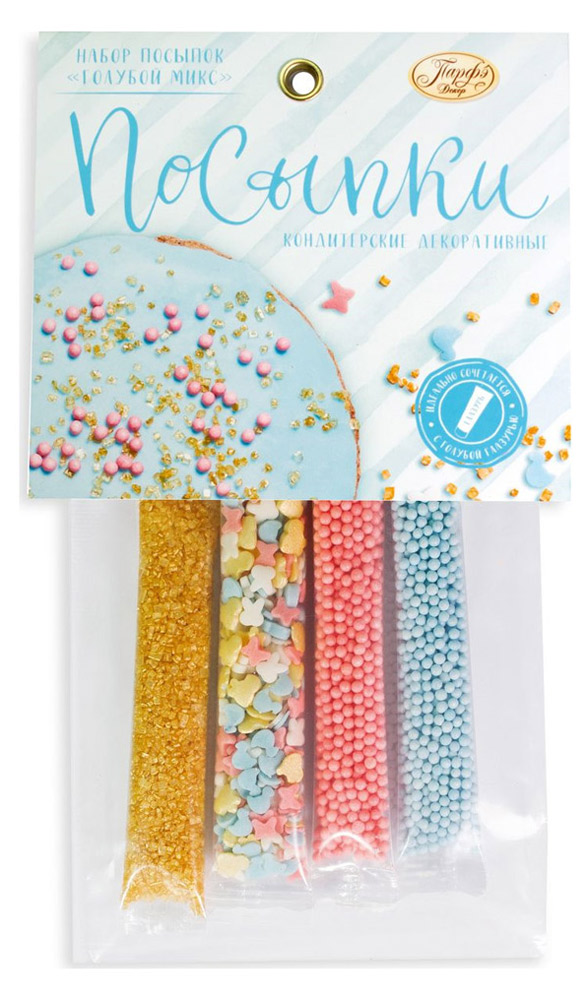 Изображение товара Посыпки «Парфэ» Голубой микс, 20 г