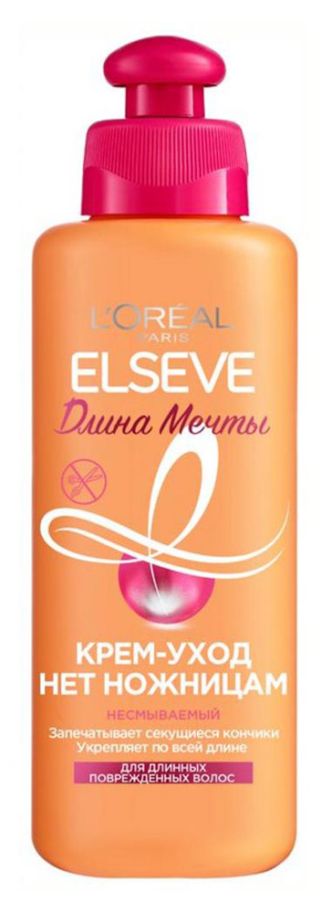 

Крем-уход для волос L'Oreal Paris Elseve Длина Мечты несмываемый, 200 мл