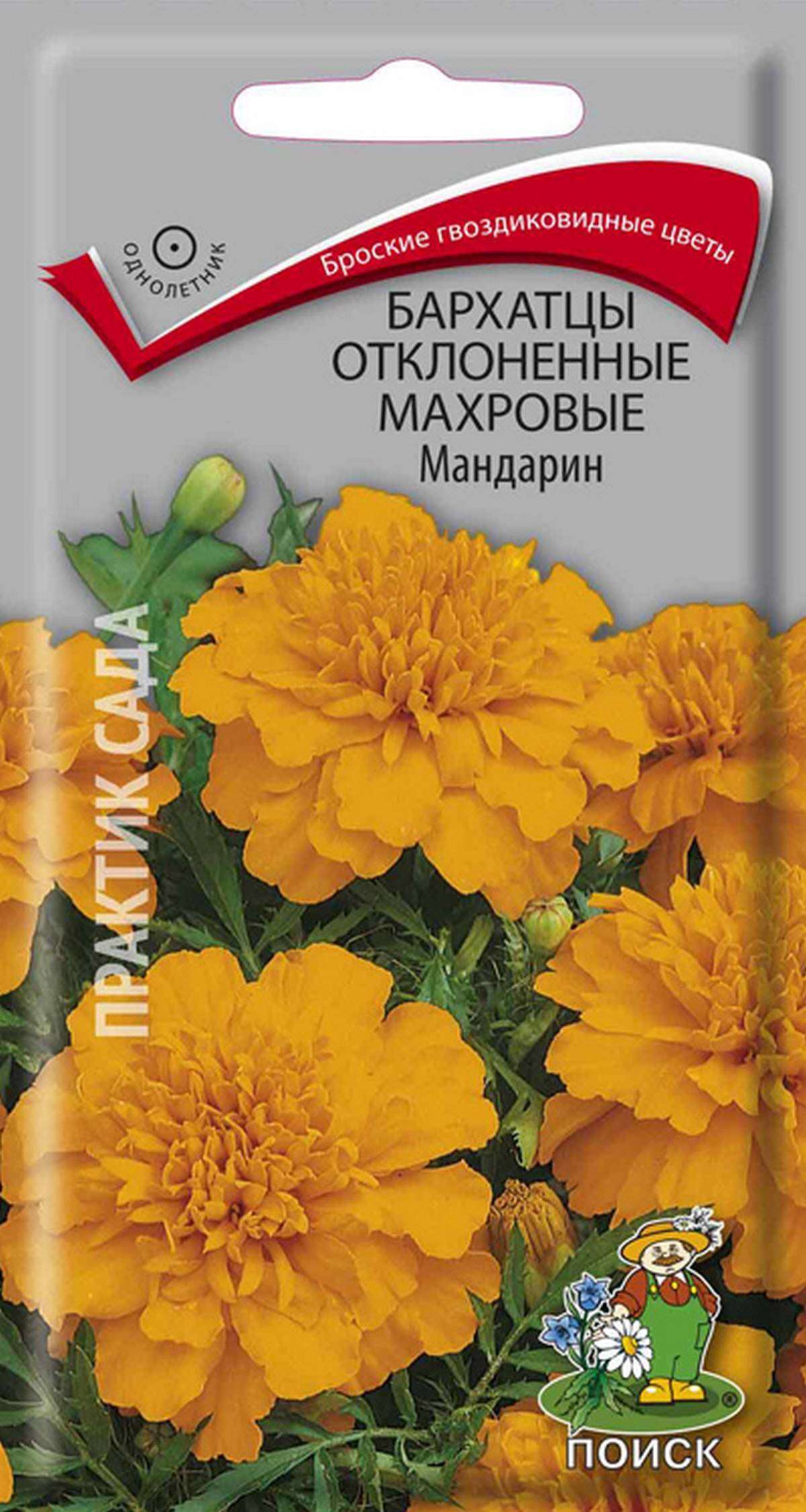 

Семена Бархатцы Поиск Отклоненные мандари, 0,4 г