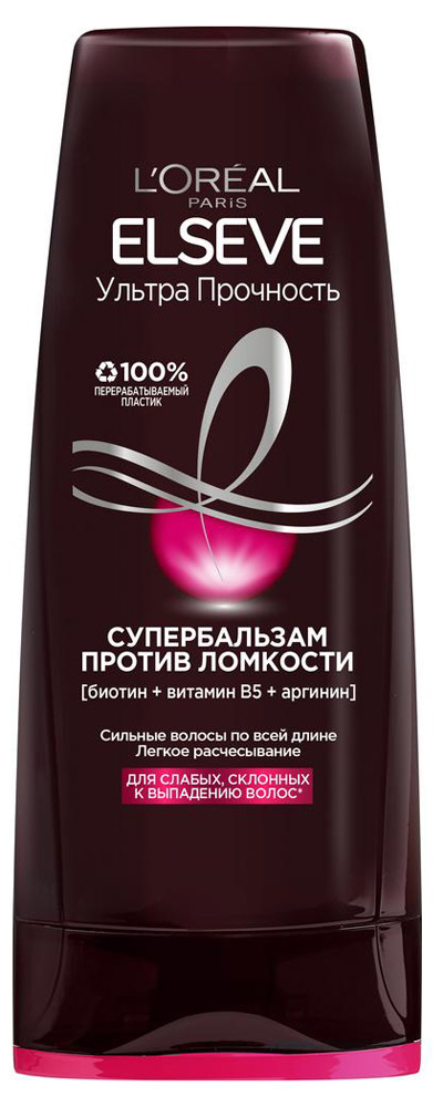 

Бальзам для волос L'Oreal Paris Elseve Сила аргинина, 400 мл