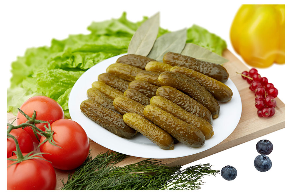 

Огурцы соленые ФЭГ корнишоны, вес