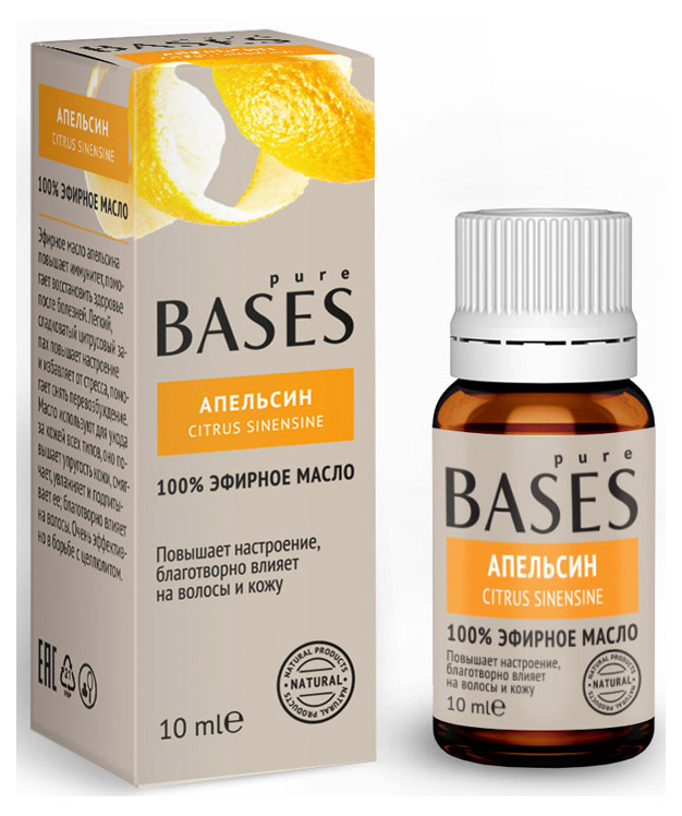 

Эфирное масло Pure Bases Апельсин, 10 мл