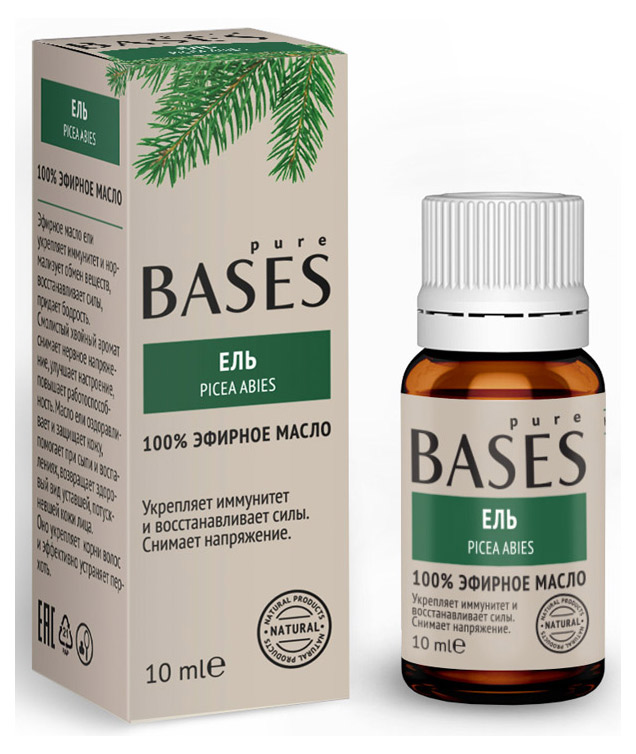 

Эфирное масло Pure Bases Ель, 10 мл