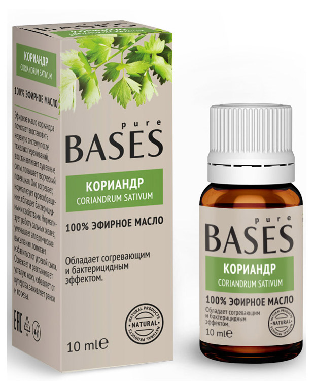 

Эфирное масло Pure Bases Кориандр, 10 мл
