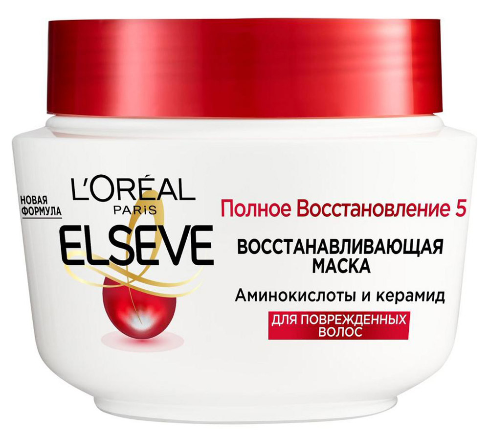 

Маска для волос L'Oreal Paris Elseve полное восстановление 5, 300 мл