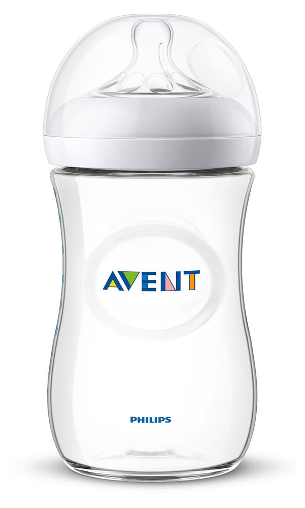 

Бутылочка Avent Natural силиконовая соска с быстрым потоком 6 мес., 330 мл