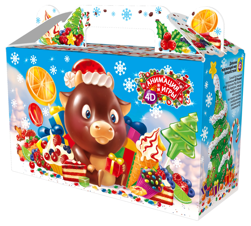 

Подарочная коробка Стрекоза под малый подарок