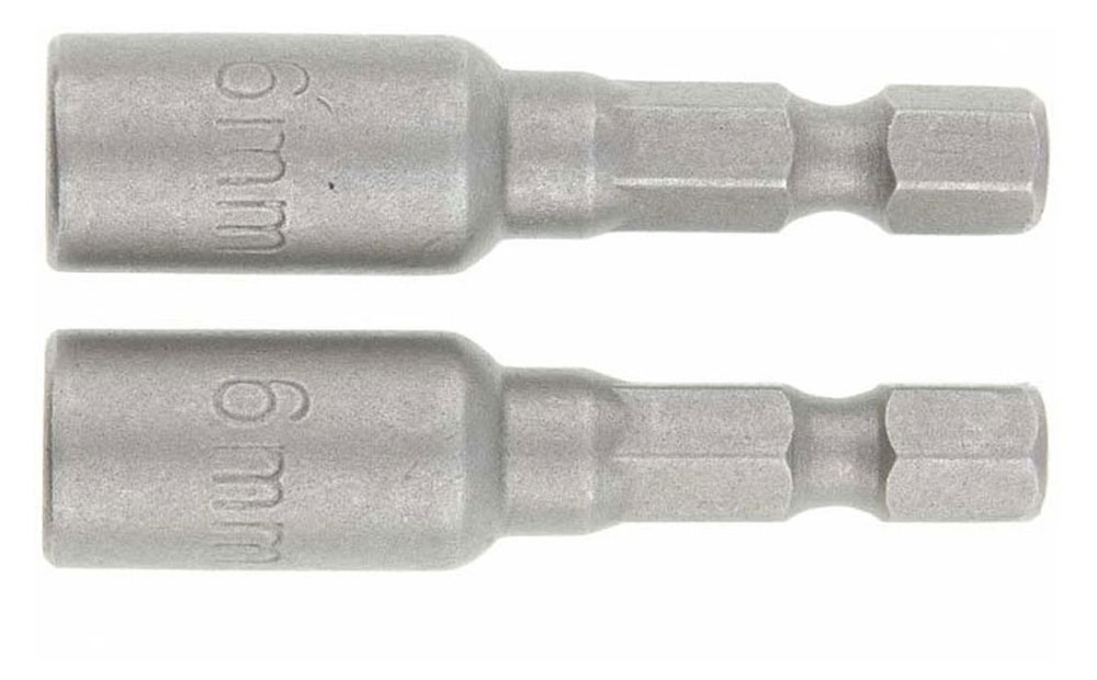 

Биты с торцевыми головками Matrix 6 - 45 мм, 2 шт