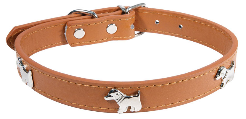 

Ошейник для животных Triol кожаный M