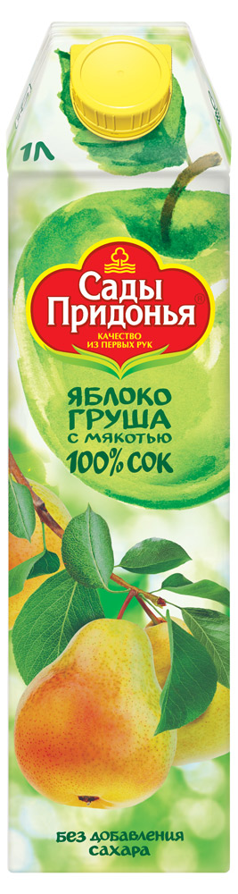

Сок яблочно-грушевый Сады Придонья, 1 л