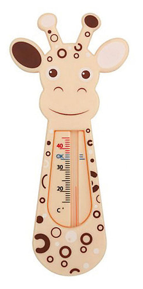 

Термометр для воды детский Roxy-Kids Giraffe бежевый, 1 шт