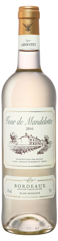 

Вино Tour de Mandelotte BORDEAUX белое полусладкое Франция, 0,75 л