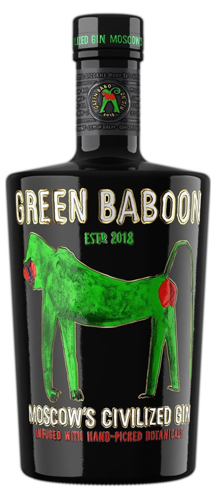 

Джин Green Baboon Россия, 0,5 л
