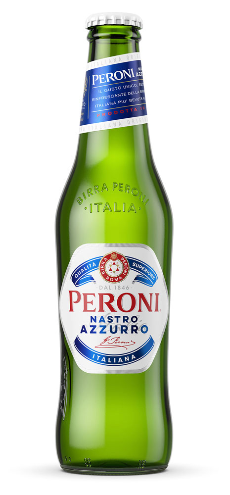 Изображение товара Пиво Peroni Nastro Azzurro светлое фильтрованное 5,1%, 330 мл