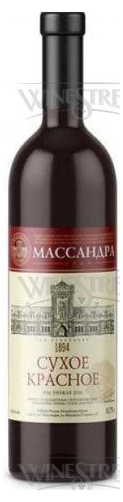 

Вино Массандра красное сухое Россия, 0,75 л