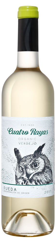 

Вино Cuatro Rayas Organic Verdejo белое сухое Испания, 0,75 л
