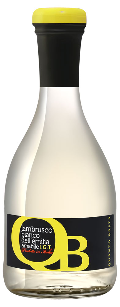 

Игристое вино Quanto Basta labrusco bianco dell'emilia белое полусладкое Италия, 0,2 л