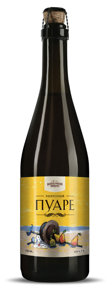 

Пуаре игристый Пуаре полусладкий светлое фильтрованное 4,7%, 750 мл