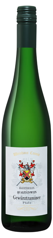 

Вино Weinahus Cannis Gewurztraminer белое полусухое Германия, 0,75 л