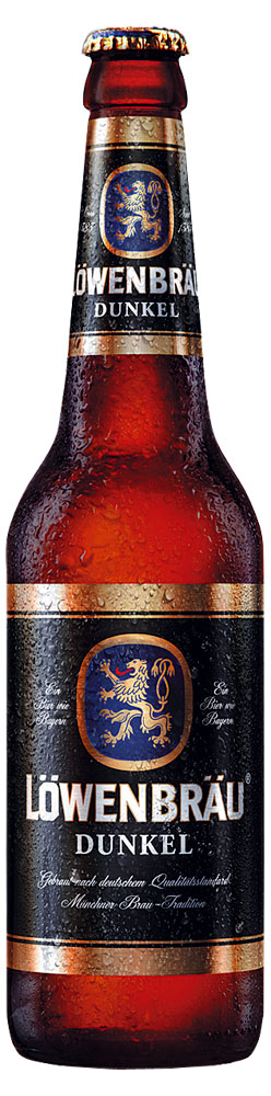 Lowenbrau | Пиво Lowenbrau Dunkel темное фильтрованное 4,7%, 450 мл