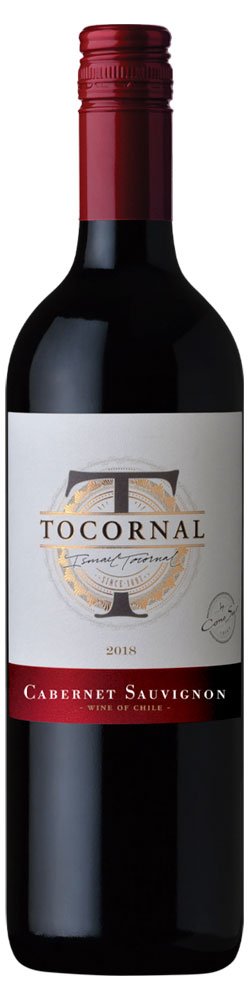 Изображение товара Красное полусухое вино Tocornal Cabernet Sauvignon 0,75 л Чили