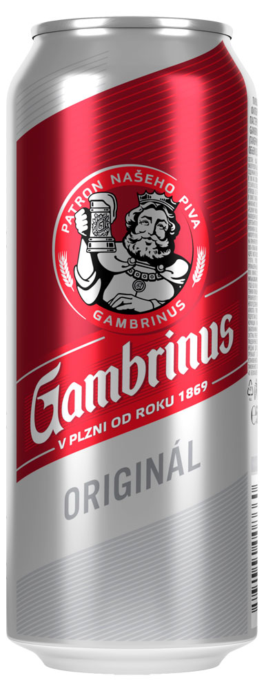 

Пиво Gambrinus Original светлое фильтрованное 4,3%, 500 мл