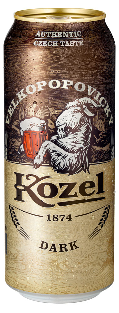 

Пиво Velkopopovicky Kozel Dark темное фильтрованное 3,8%, 500 мл