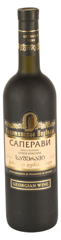 

Вино Кахетинские Подвалы Саперави столовое красное сухое Грузия, 0,75